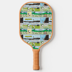 Raquette De Pickleball Snoopy & Friends   Go Camping