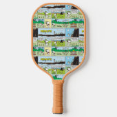 Raquette De Pickleball Snoopy & Friends | Go Camping (Verso)