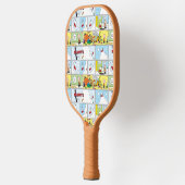 Raquette De Pickleball Snoopy Sled Riding Food Dish (Gauche)