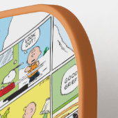 Raquette De Pickleball Snoopy Sled Riding Food Dish (Détail gauche)