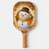 Raquette De Pickleball Snowman (Recto)
