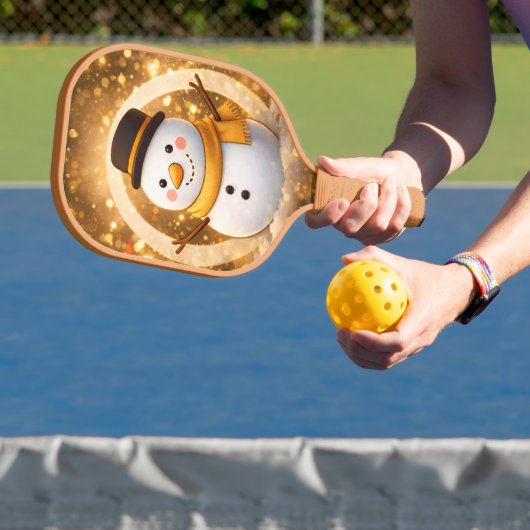 Raquette De Pickleball Snowman (Insitu)