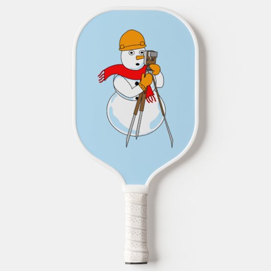 Raquette De Pickleball Snowman Surveyor (Recto)