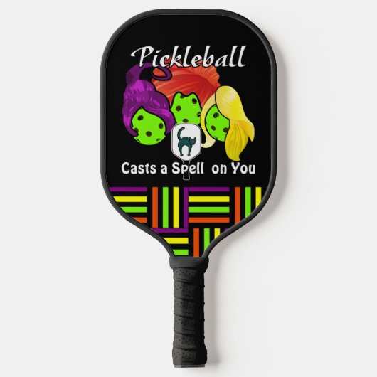 Raquette De Pickleball Soeur de Pickleball sorcières Halloween (Recto)
