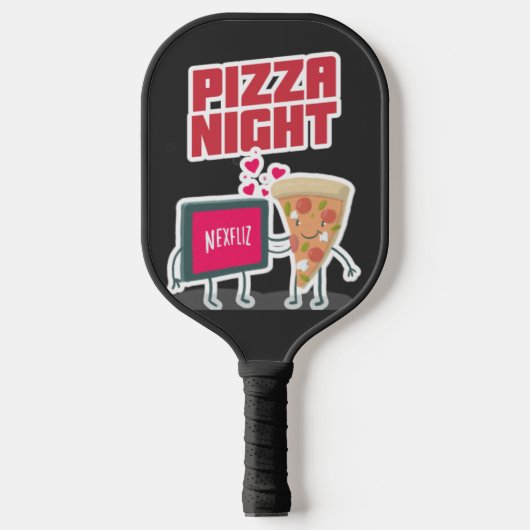 Raquette De Pickleball Soirée Pizza (Recto)