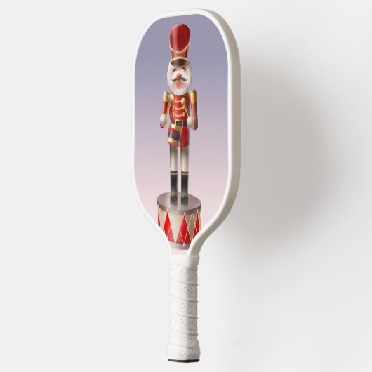 Raquette De Pickleball Soldat de chien Nutcracker (Gauche)