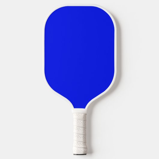 Raquette De Pickleball Solid color plain sapphire bright blue (Recto)