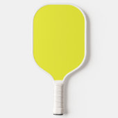Raquette De Pickleball Solide clair jaune clair (Verso)