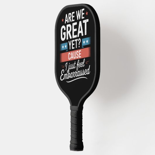 Raquette De Pickleball Sommes-Nous Génial Et Pourtant Sentons-Nous Embarr (Gauche)