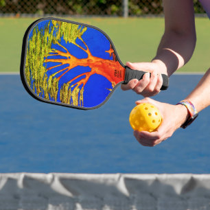 Raquette De Pickleball Sous le ciel bleu : La collection d'arbres Acacia