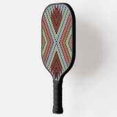 Raquette De Pickleball South West American Indian Style Patterned Art (Gauche)