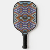 Raquette De Pickleball Southwestern Bead Art (Verso)