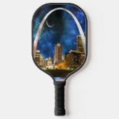 Raquette De Pickleball Spacey St. Louis Skyline (Recto)
