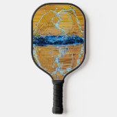 Raquette De Pickleball Splash le soir d'automne (Verso)
