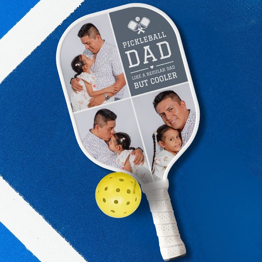 Raquette De Pickleball Sport Cool Dad Custom Photo Pickleball Paddle