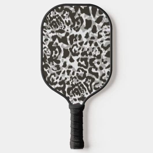 Raquette De Pickleball Sport Luxe Léopard - Cool Stone (Recto)
