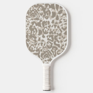 Raquette De Pickleball Sport Luxe Léopard - Neutres