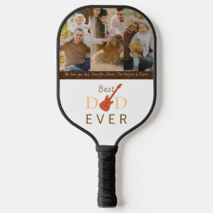 Raquette De Pickleball Sport Meilleur Papa Personnalisé Photo Fête des Pè