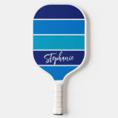 Raquette De Pickleball Sport Signature Blue Striped (Verso)