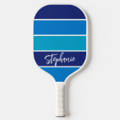 Raquette De Pickleball Sport Signature Blue Striped (Recto)