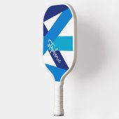 Raquette De Pickleball Sport Signature Diagonal Blue Striped (Gauche)