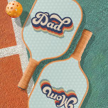 Raquette De Pickleball Sports de Fête des pères rétro<br><div class="desc">Fête des pères rétro Sport Pickleball Paddle</div>