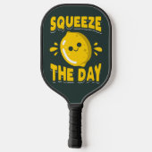 Raquette De Pickleball Squeeze Day Small Business Owner Motivation (Verso)