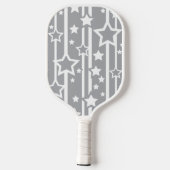 Raquette De Pickleball Star Shower Gris Argent (Verso)