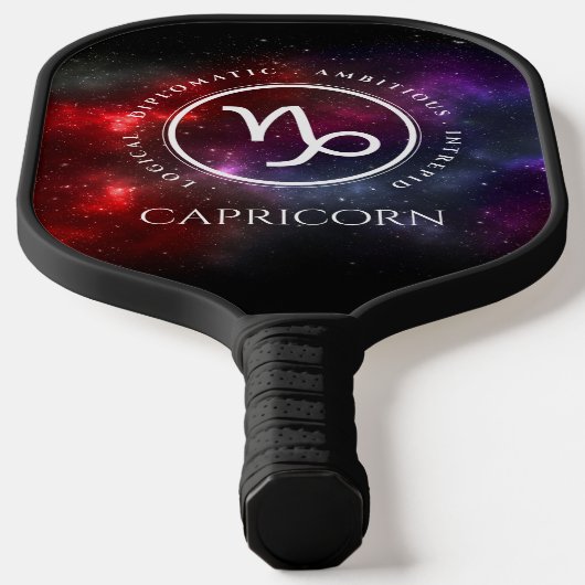 Raquette De Pickleball Starfield Capricorne Chèvre Zodiac occidental (Poser)
