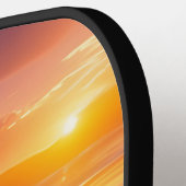 Raquette De Pickleball Starfish sur la plage à Sunrise (Détail gauche)