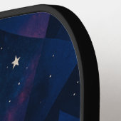 Raquette De Pickleball Starry Constellation Sky - Motif de nuit céleste (Détail gauche)
