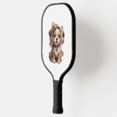 Raquette De Pickleball Stickers pour chien unique mignons (Gauche)