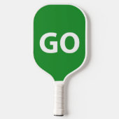 Raquette De Pickleball STOP et GO Design Pickleball Paddle (Verso)