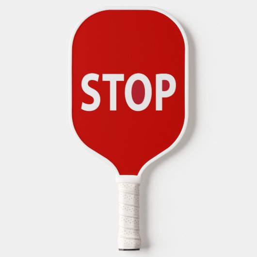 Raquette De Pickleball STOP et GO Design Pickleball Paddle (Recto)