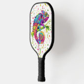Raquette De Pickleball Style d'aquarelle des teintures Chameleon (Gauche)