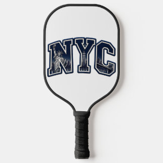 Raquette De Pickleball Style de rue vintage de l'homme de la ville de New