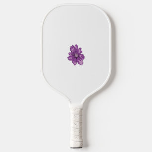 Raquette De Pickleball Style Fille, Aubergine Légère, Cèdre Blanchi