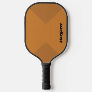Raquette De Pickleball Stylé personnalisé nommé bronze métallique avec cu