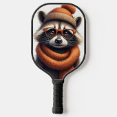 Raquette De Pickleball Stylish Raccoon (Verso)