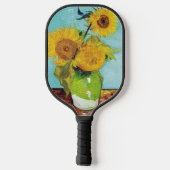 Raquette De Pickleball Sunflowers Vincent van Gogh (Verso)
