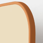 Raquette De Pickleball Sunrise Clover Across Striping with Name (Détail gauche)