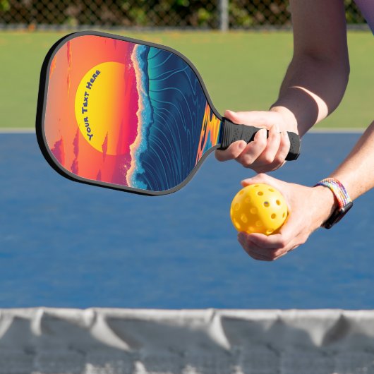 Raquette De Pickleball Sunset plage (Insitu)