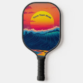 Raquette De Pickleball Sunset plage (Verso)