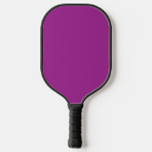 Raquette De Pickleball Super Fun Meilleure Mère Brosse Script Violet Et B (Verso)