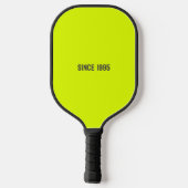 Raquette De Pickleball Super papa en jaune vif (Verso)
