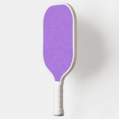 Raquette De Pickleball Surface violette texturée avec motif tourbillonnan (Gauche)