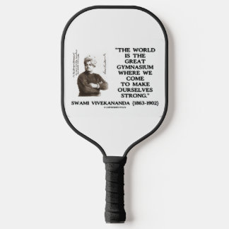 Raquette De Pickleball Swami Vivekananda Grand Gymnase Mondial Fort Qte