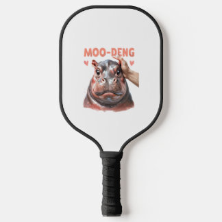 Raquette De Pickleball T-shirt mignon Moo Deng