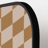 Raquette De Pickleball Tableau de bord Brown (Détail gauche)