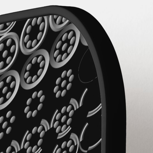 Raquette De Pickleball Tableau des nombres décimaux LS par Kenneth Yoncic (Détail gauche)